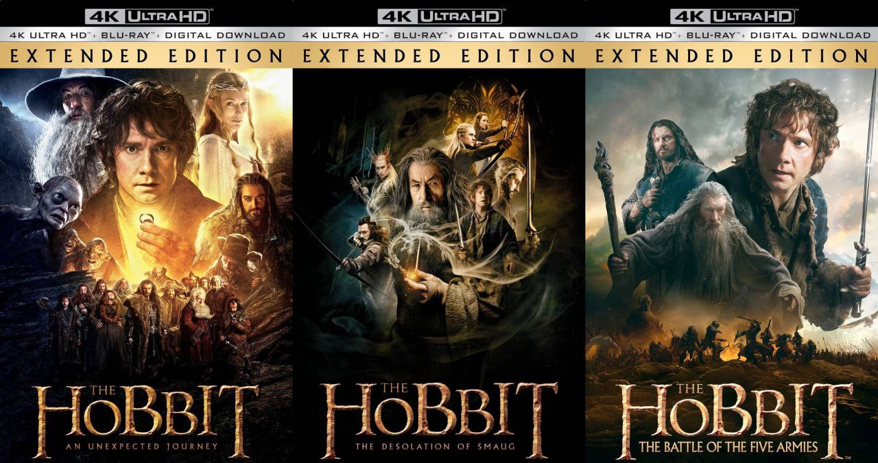 霍比特人 三部曲加长版合集 4K 蓝光 HDR 高码率 国语次世代 国配简繁英特效